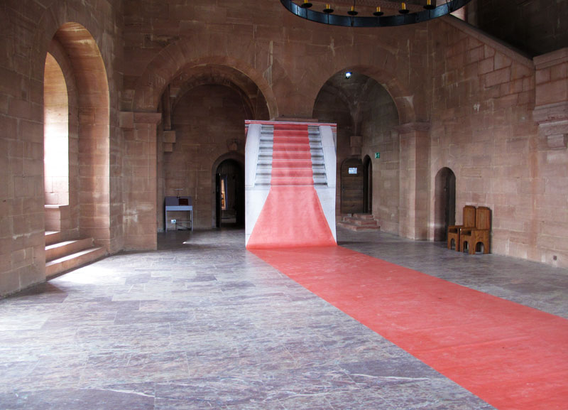 Roter Teppich im Kaisersaal